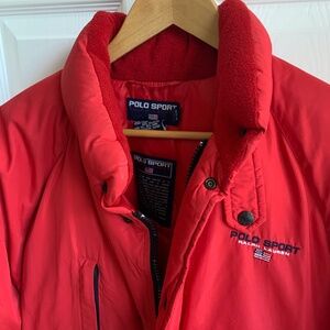 Ralph Lauren Polo Sport Red Jacket Ladies Med